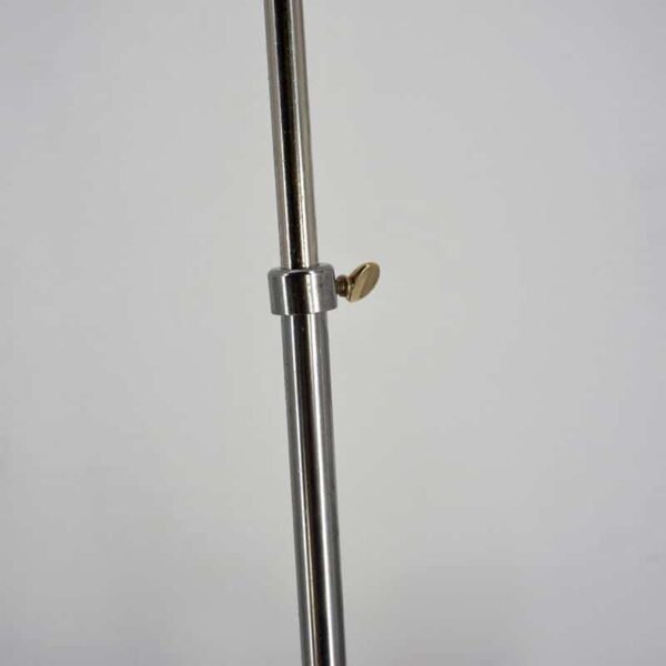 Lampe lumina vintage en aluminium, acier et Bakélite