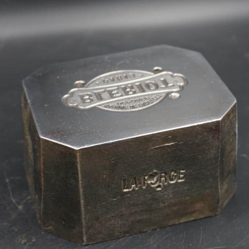 Bleriot headlight advertising plaque