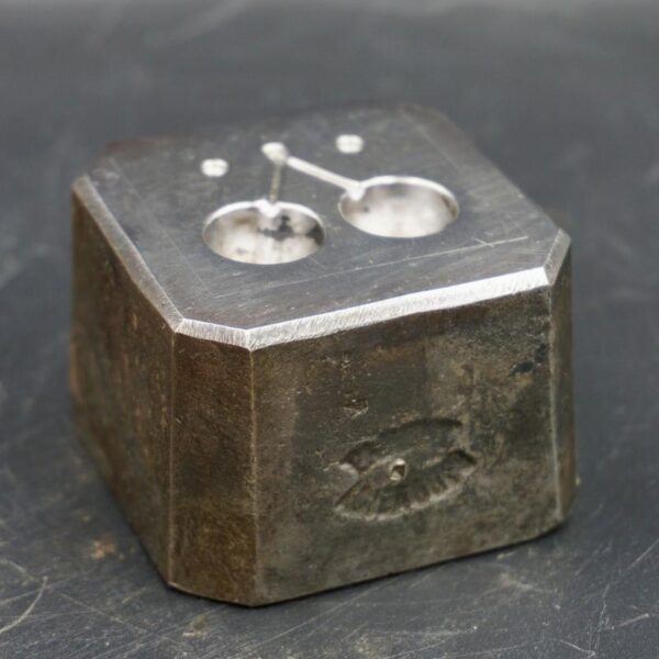Cherry engraving in steel, old die