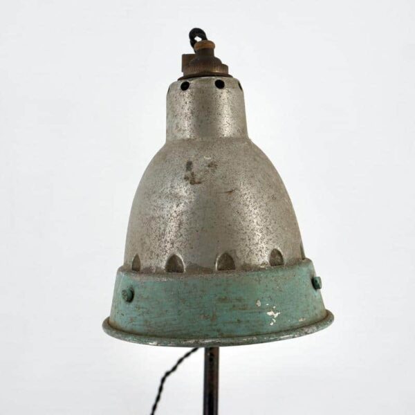 Lampe Gras avec réflecteur Holophane