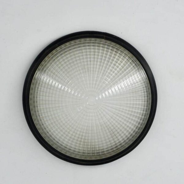 Verre Holophane pour lampe gras