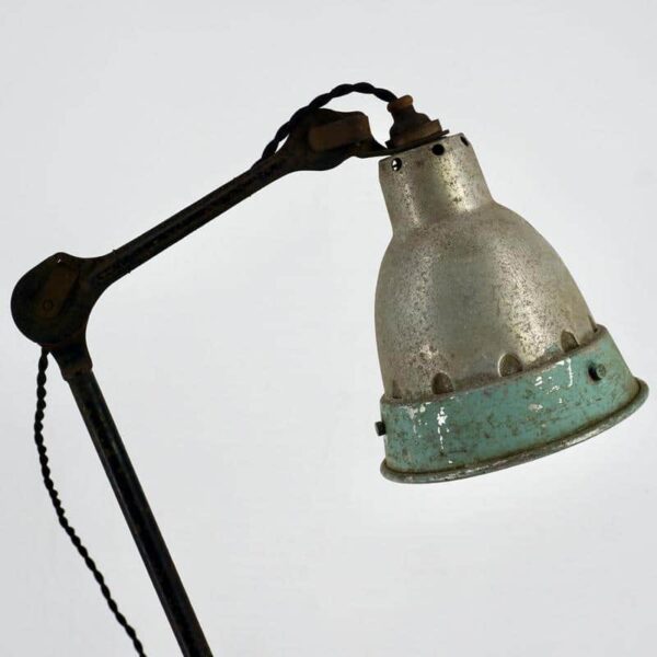 Rare lampe de la marque BERNARD ALBIN GRAS à Clamart vers 1920