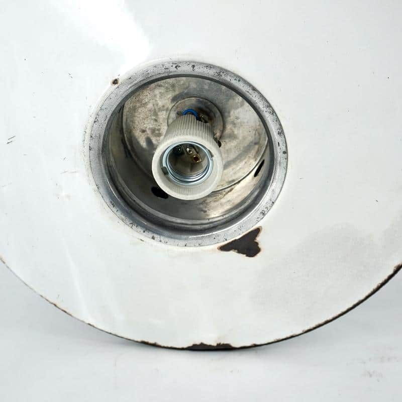 Lampe industrielle réelectrifiée