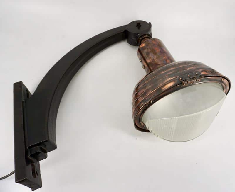 Lampe de rue Vintage Holophane