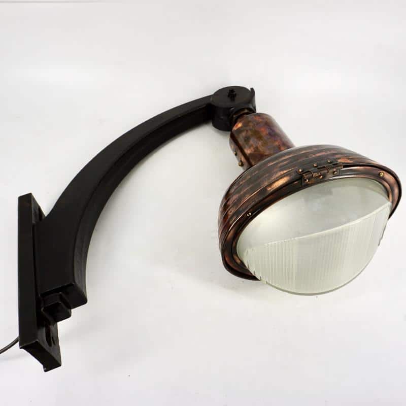 Vintage Holophane street lamp