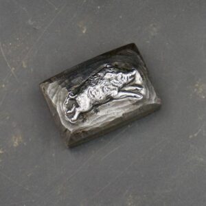 Sanglier gravé, ancien poinçon vers 1910