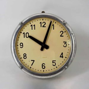 Vintage french industrial clock