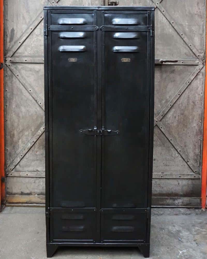 Vintage industrial locker