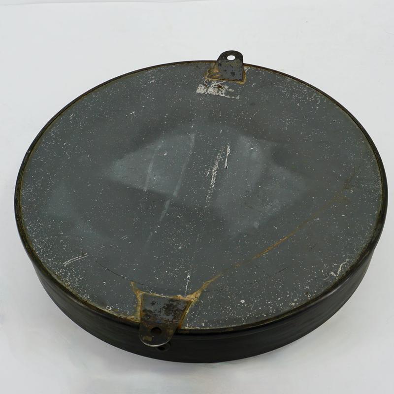 Vintage Industrial Electric Wall Clock in Working Condition