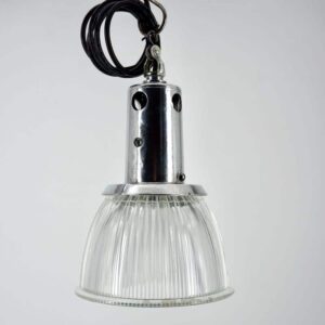 Industrial Holophane Pendant Light