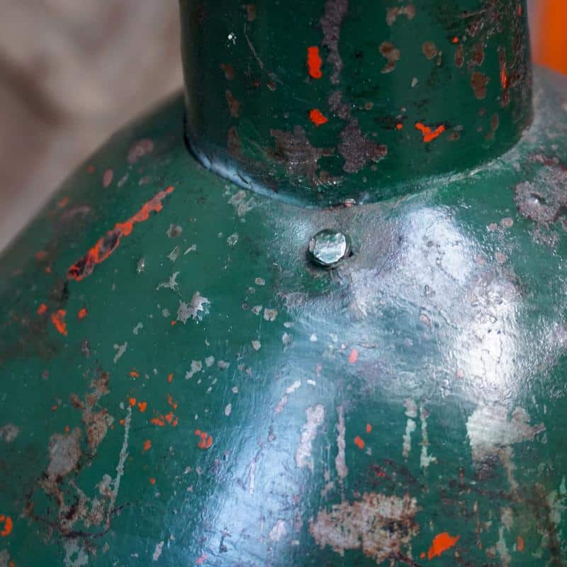 Antique Industrial Light Rewired for Modern Use