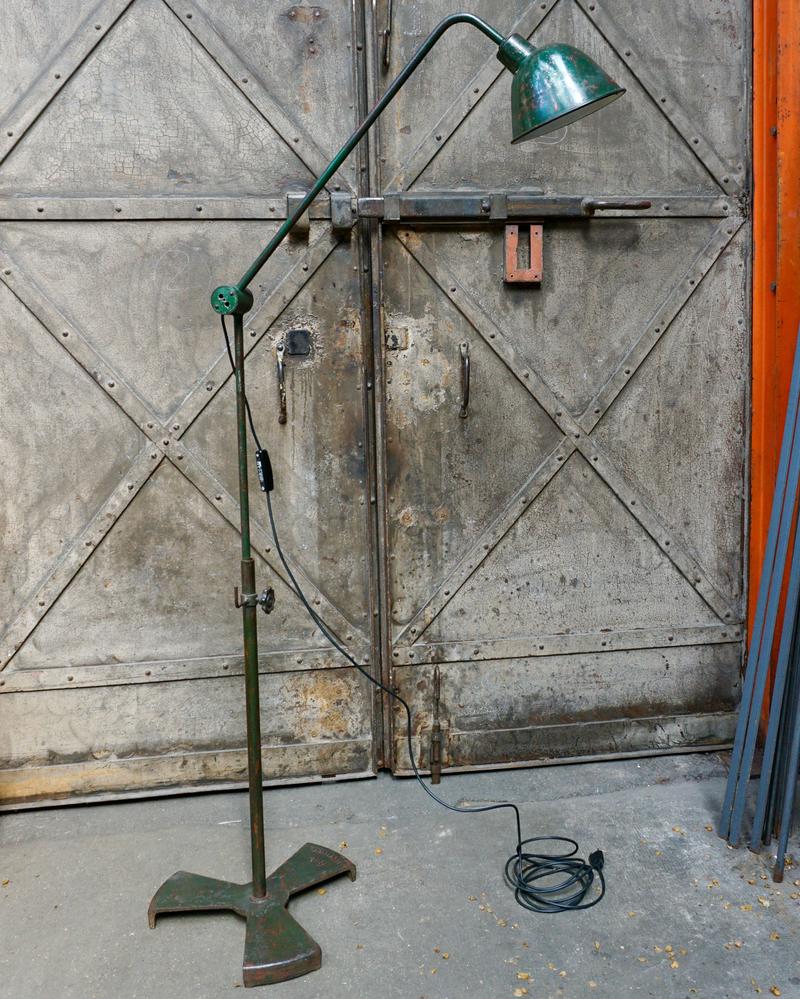 Vintage RG Levallois Floor Lamp for Desk Lighting