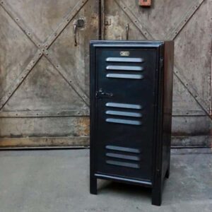 Meuble vintage en métal pour rangement