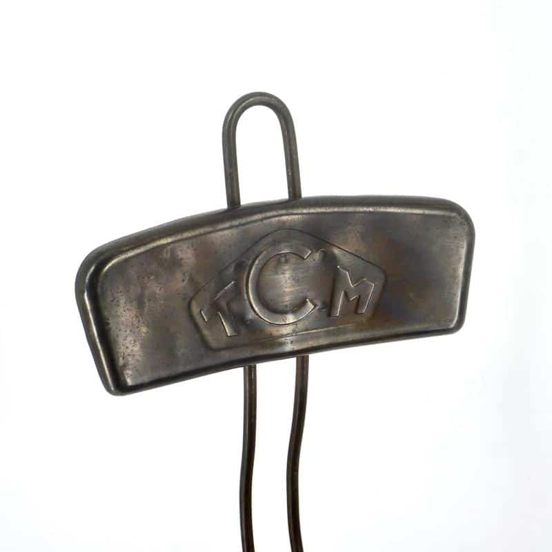 Chaise en métal embouti vers 1950/60