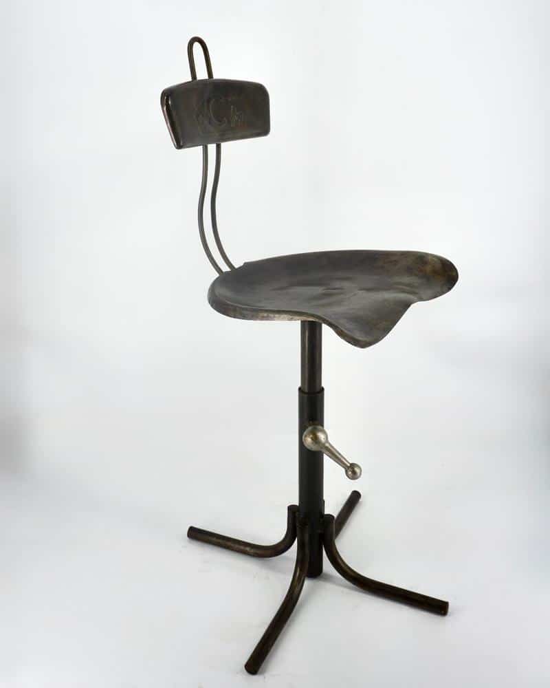 Metal chair, circa 1950–1960
