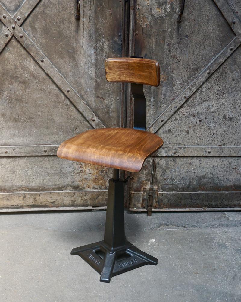 Textile industry workshop chair, circa 1930–1940