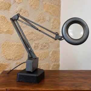 Lampe d'atelier ancienne marque EREM