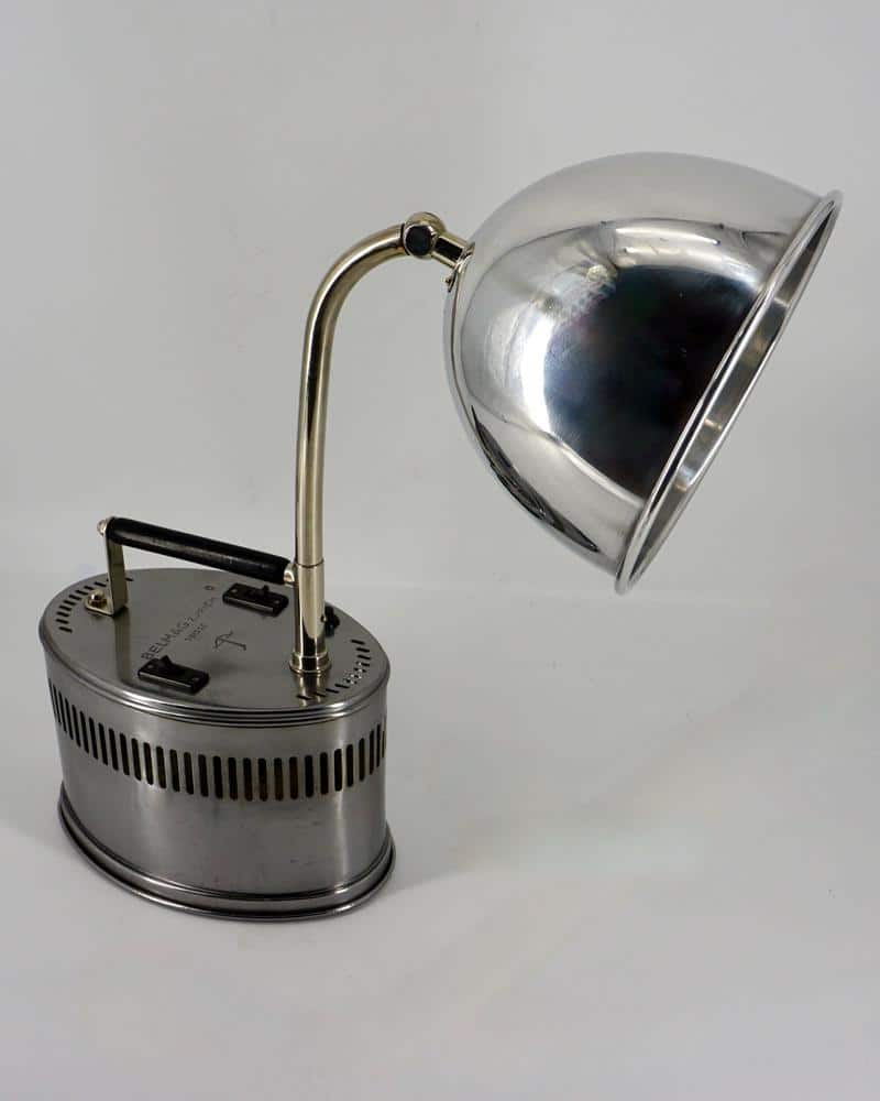 Lampe industrielle étrange vers 1950