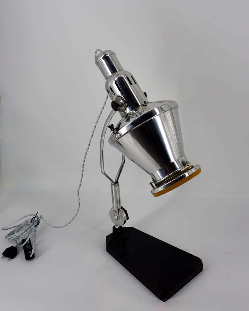 LAMPE SOLLUX AVEC PIED EN BAKELITE